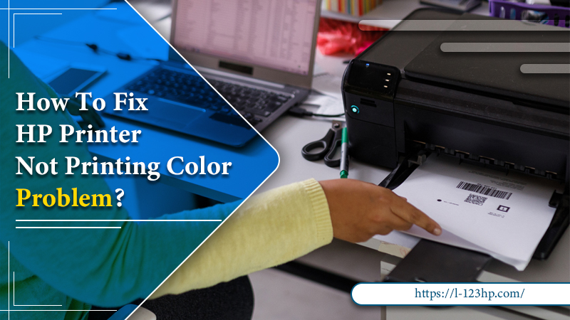 hp printer not printing color